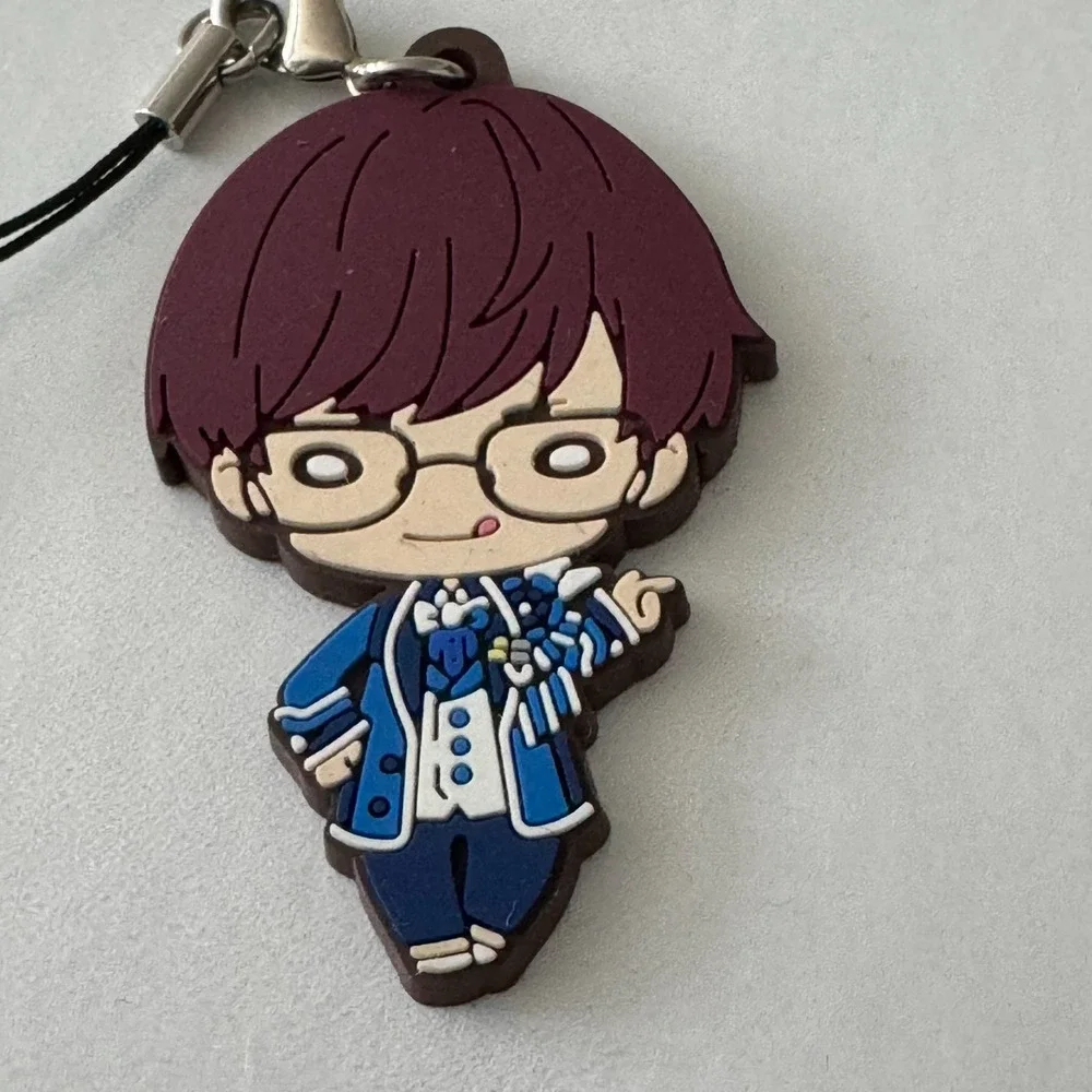 Mikado Sekimura B-Project Keychain Strap Charm Rubber Anima Game‎